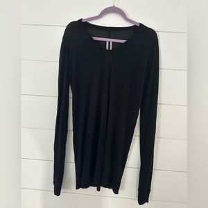 Rick Owens Scoop Neck Mini Dress SS 22 Fogachine